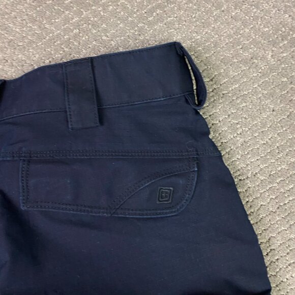 5.11 Tactical Pants Men's 34 x 36 Fits 34 x 30 Blue Stryke Cargo Utility Ripstop - Picture 6 of 16